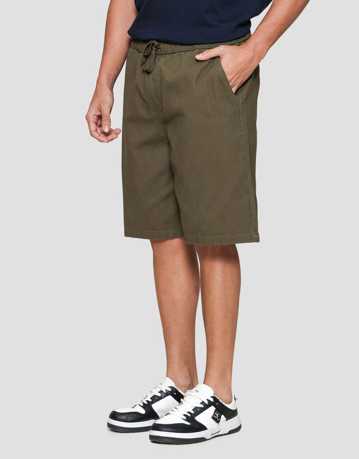 Nevada Woven Basic Big Twill Celana Pendek Pria