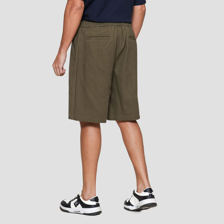 Nevada Woven Basic Big Twill Celana Pendek Pria