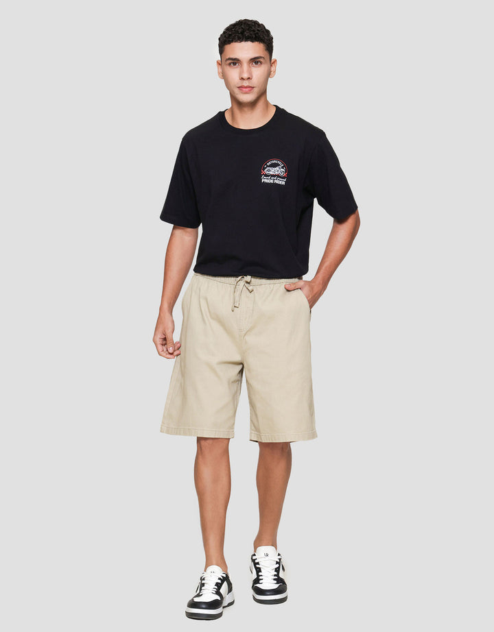 Nevada Woven Basic Big Twill Celana Pendek Pria