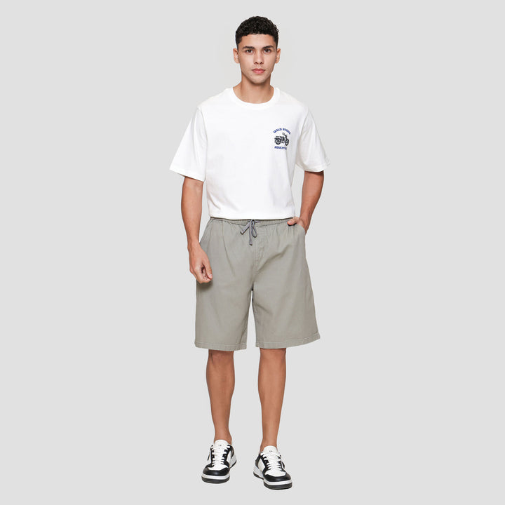 Nevada Woven Basic Big Twill Celana Pendek Pria