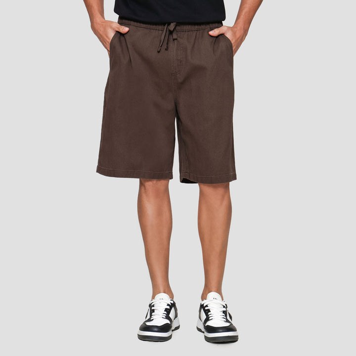 Nevada Woven Basic Big Twill Celana Pendek Pria