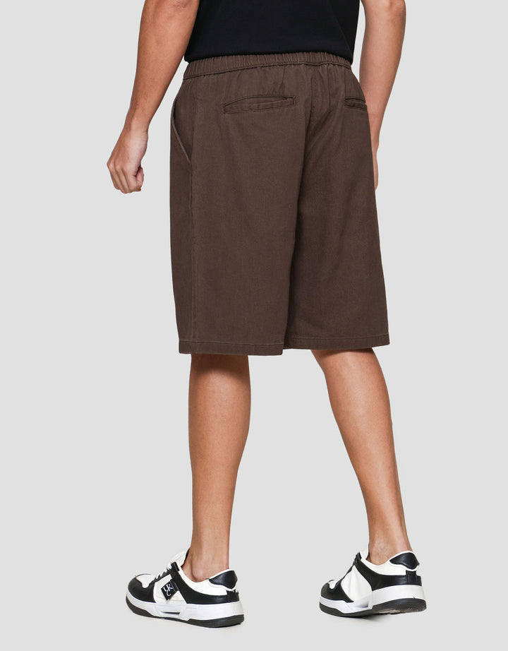 Nevada Woven Basic Big Twill Celana Pendek Pria