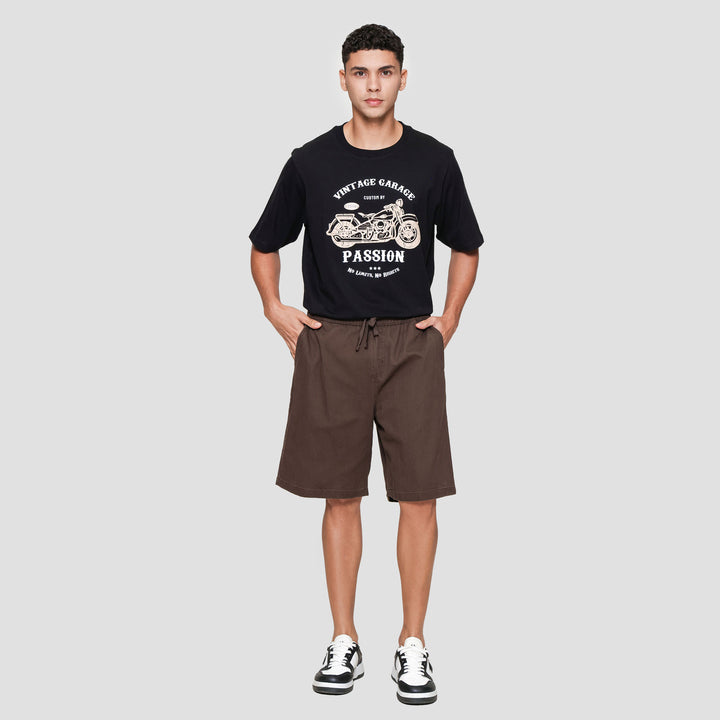 Nevada Woven Basic Big Twill Celana Pendek Pria