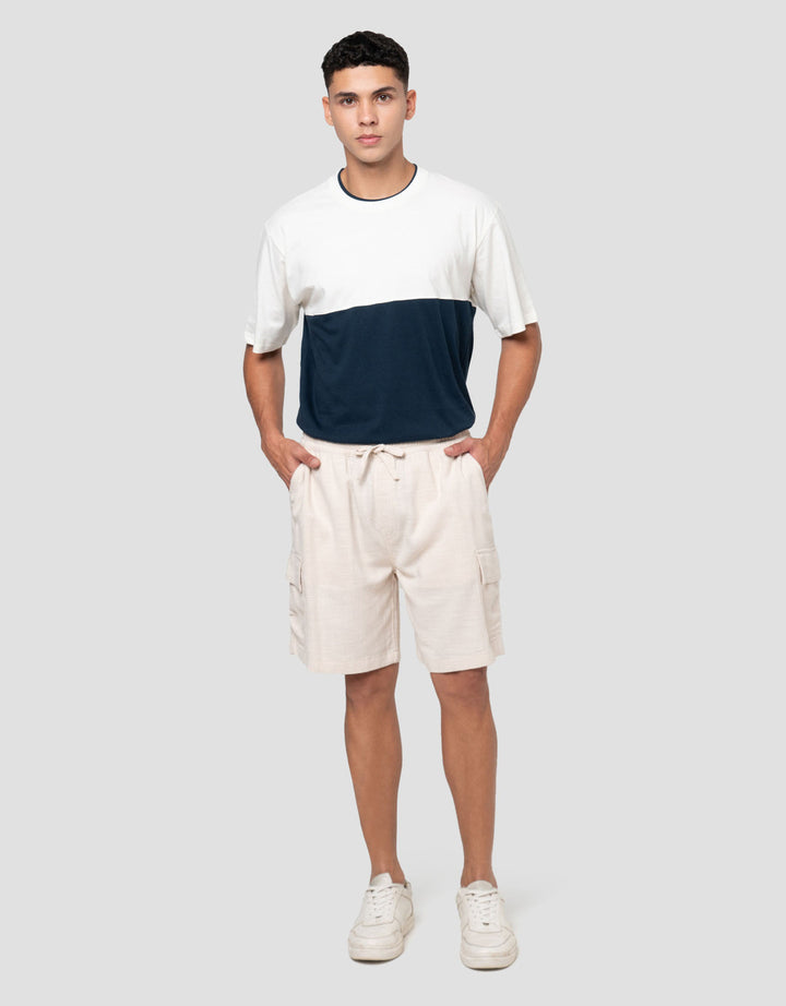 Nevada Cargo Texture Celana Pendek Pria