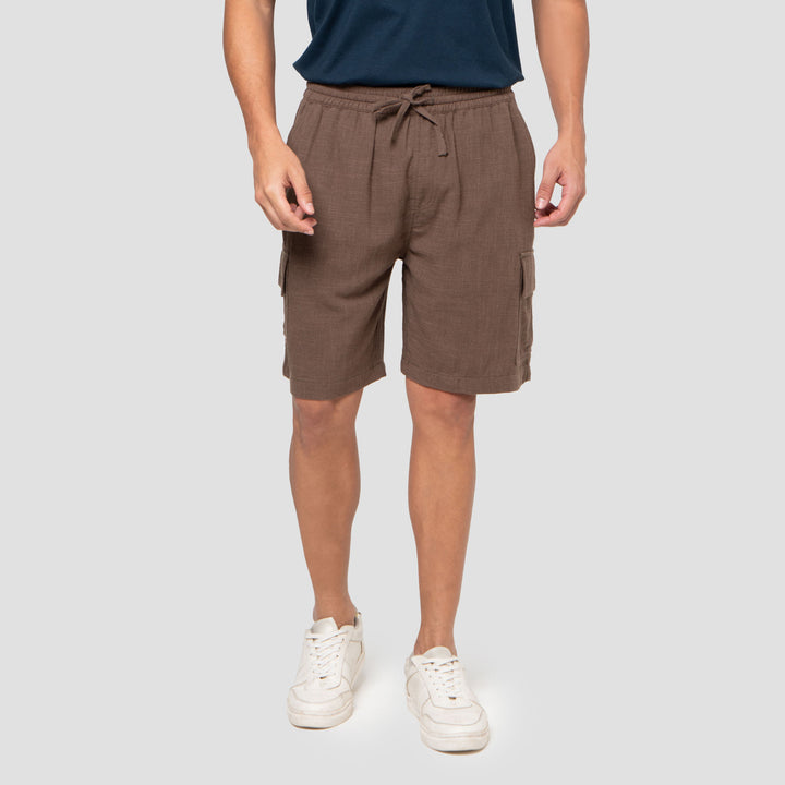 Nevada Cargo Texture Celana Pendek Pria