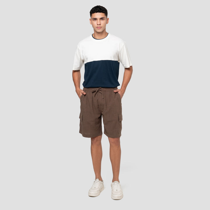 Nevada Cargo Texture Celana Pendek Pria