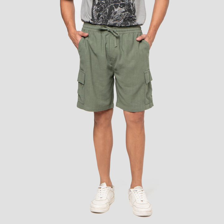 Nevada Cargo Texture Celana Pendek Pria