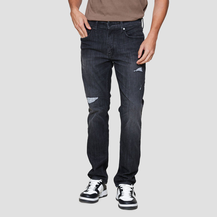 Nevada Destroy Slim Fit Celana Denim Pria