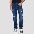 Nevada Destroy Slim Fit Celana Denim Pria
