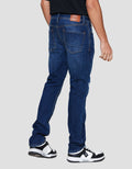 Nevada Destroy Slim Fit Celana Denim Pria