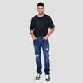 Nevada Destroy Slim Fit Celana Denim Pria