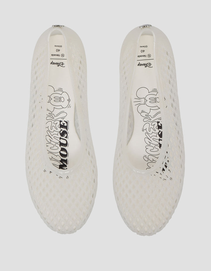 Disney Mickey Mouse Sepatu Flat Mcj01 Wanita