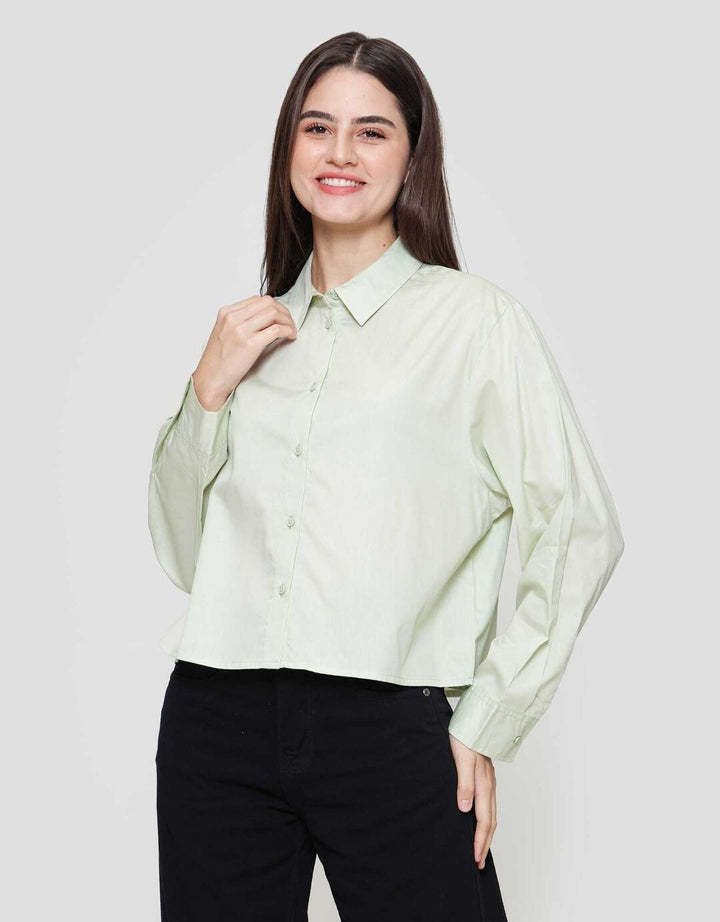 Nevada Boxy With Back Knot Kemeja Wanita