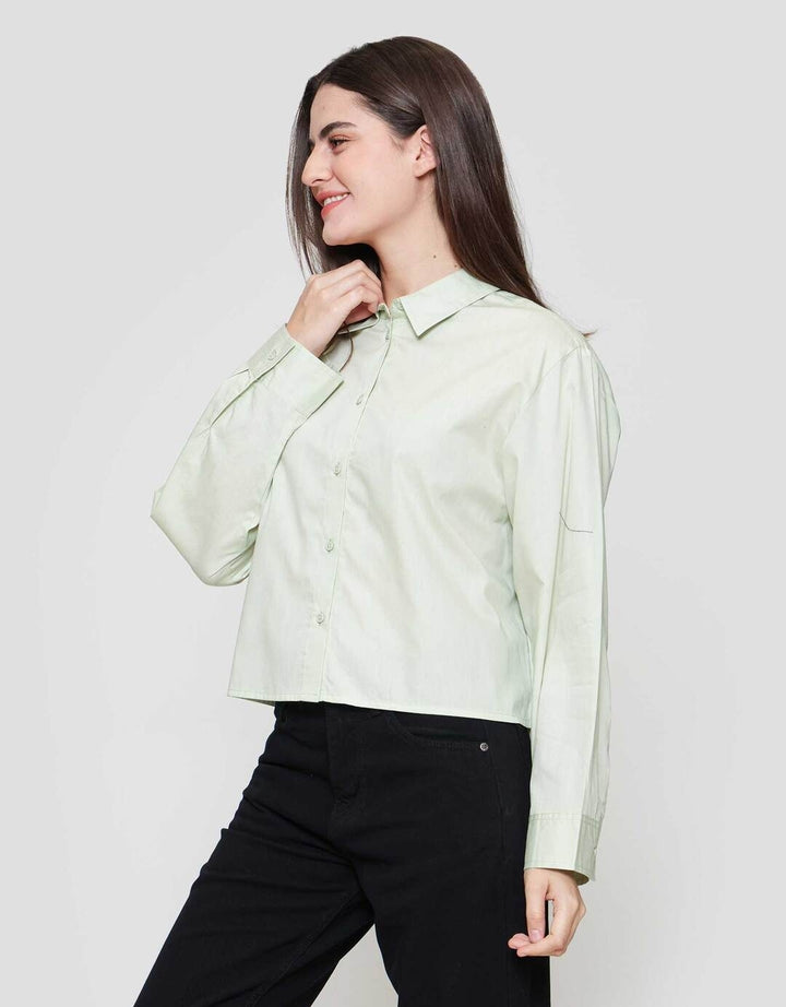 Nevada Boxy With Back Knot Kemeja Wanita