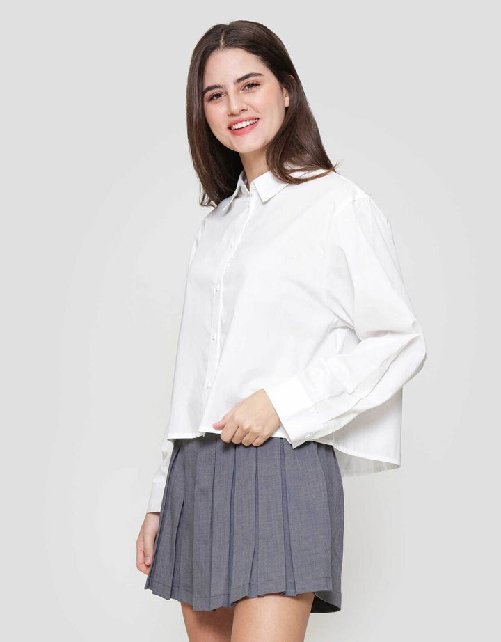 Nevada Boxy With Back Knot Kemeja Wanita