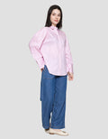 Nevada Stripe Kemeja Oversize Wanita