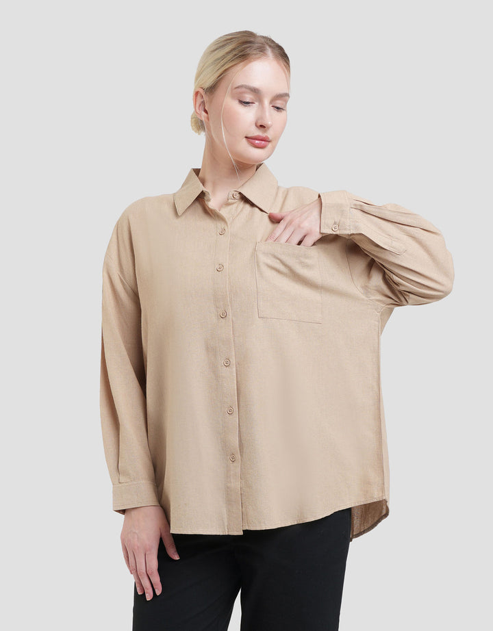 Nevada Pocket Kemeja Wanita