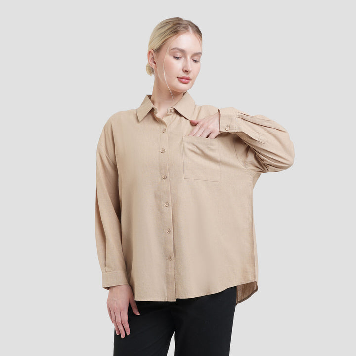 Nevada Pocket Kemeja Wanita