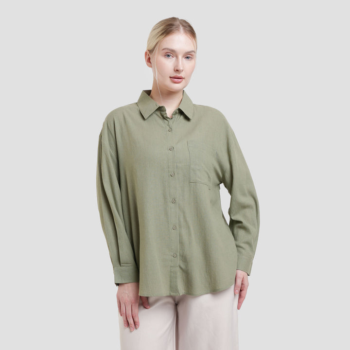 Nevada Pocket Kemeja Wanita