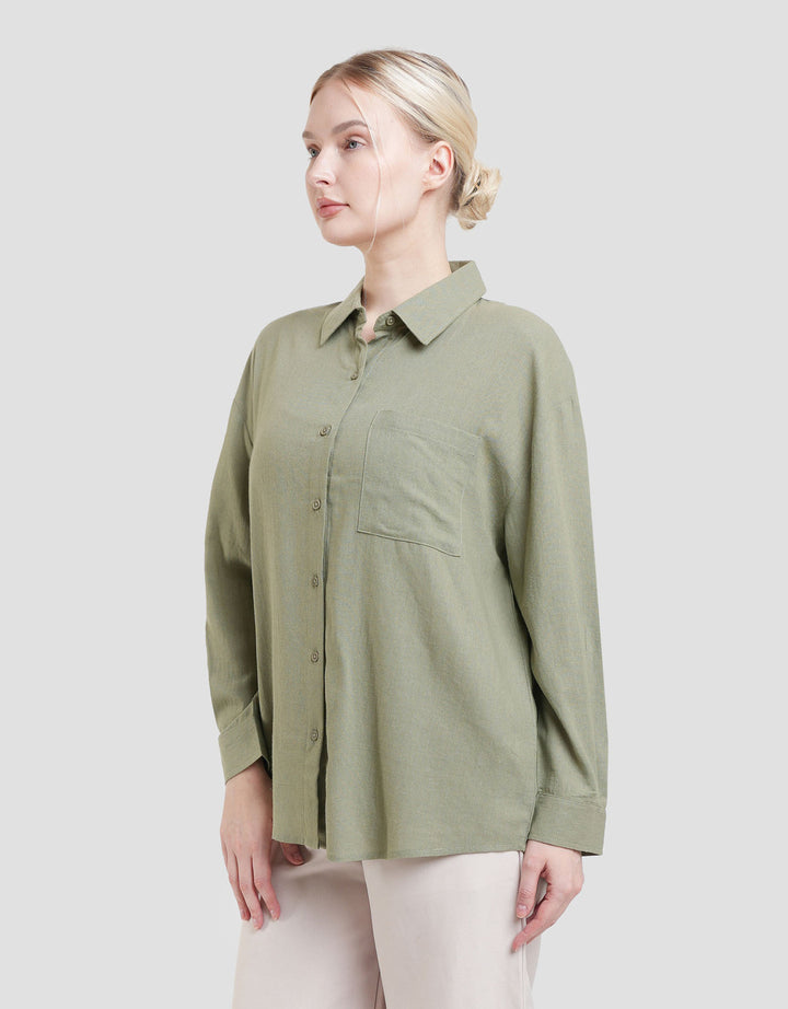 Nevada Pocket Kemeja Wanita