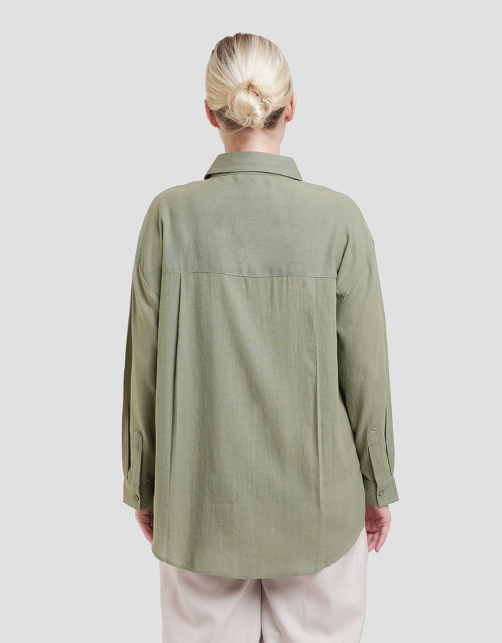 Nevada Pocket Kemeja Wanita