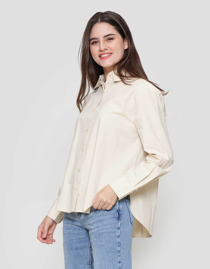 Nevada Basic Oval Kemeja Wanita