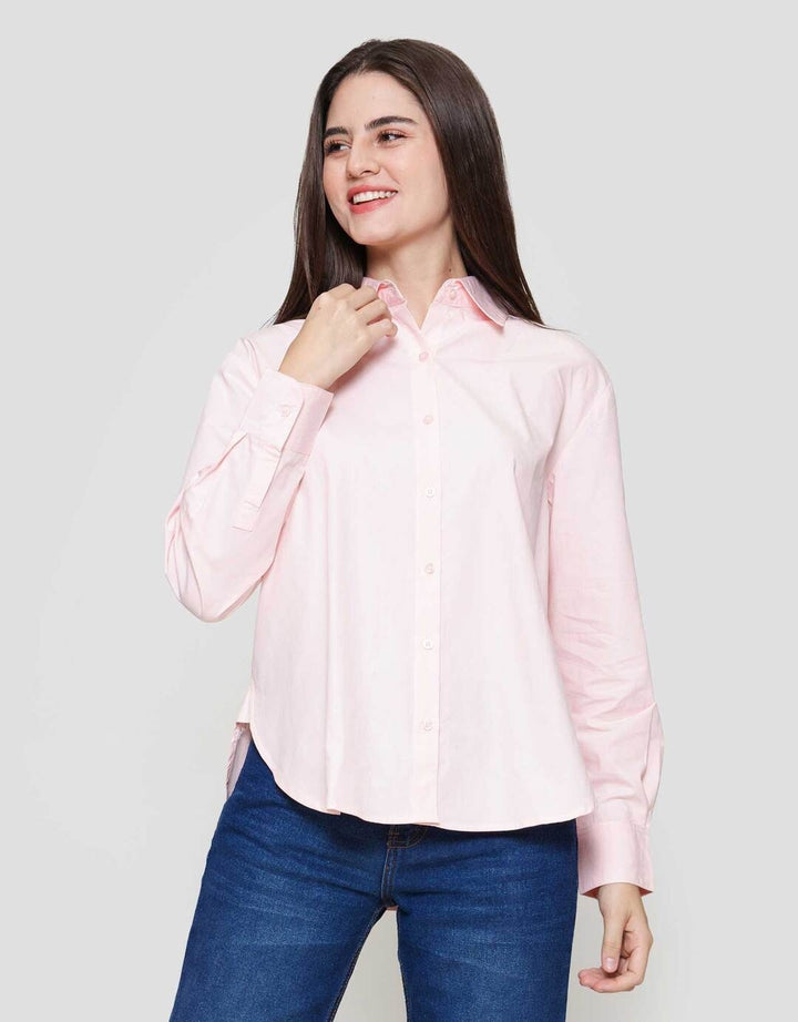 Nevada Basic Oval Kemeja Wanita