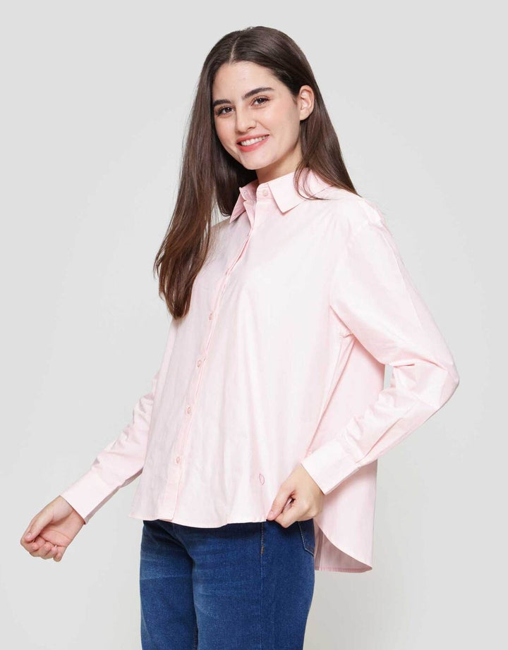 Nevada Basic Oval Kemeja Wanita