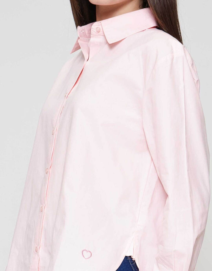 Nevada Basic Oval Kemeja Wanita