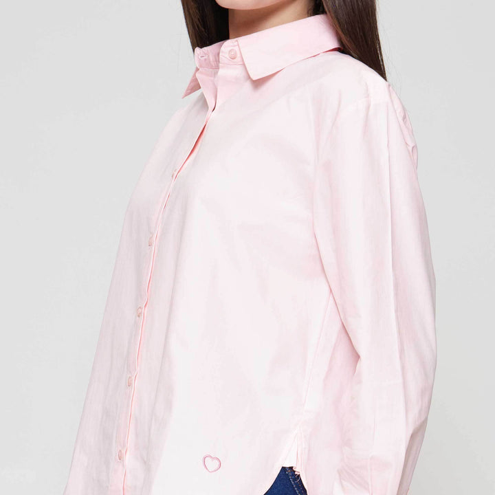 Nevada Basic Oval Kemeja Wanita