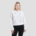Nevada Crop Bomber Woven Jaket Wanita