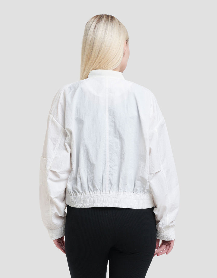 Nevada Crop Bomber Woven Jaket Wanita