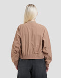 Nevada Crop Bomber Woven Jaket Wanita