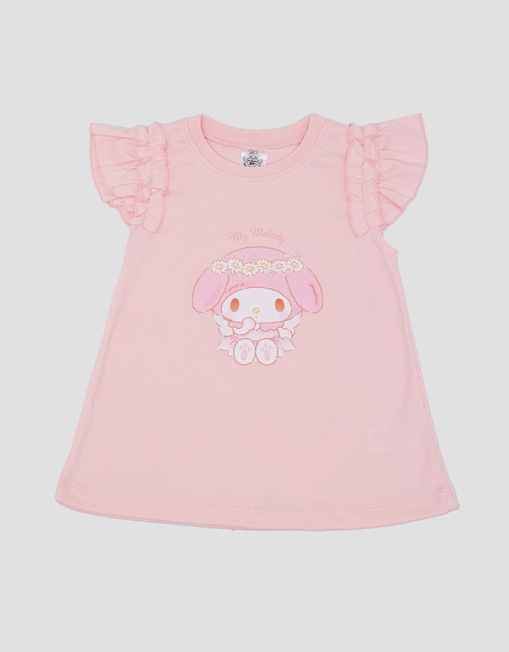 Character My Melody Print Kaos Bayi
