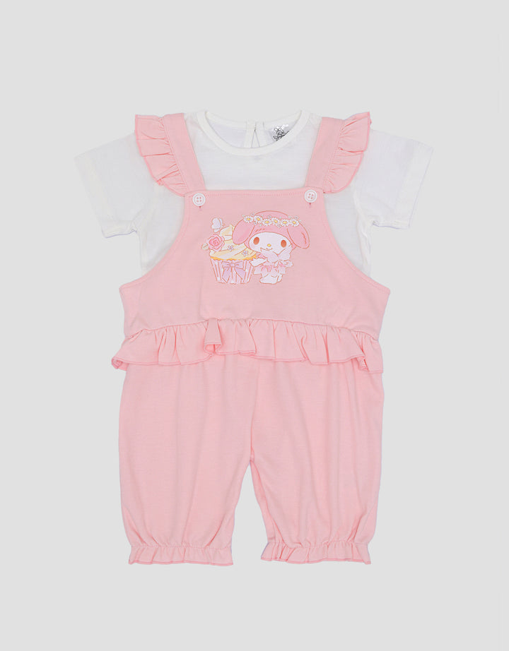 Character My Melody Dress Overall Bayi