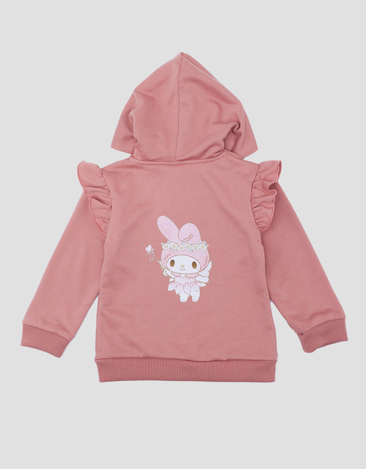 Character My Melody Jaket Hoodie Bayi