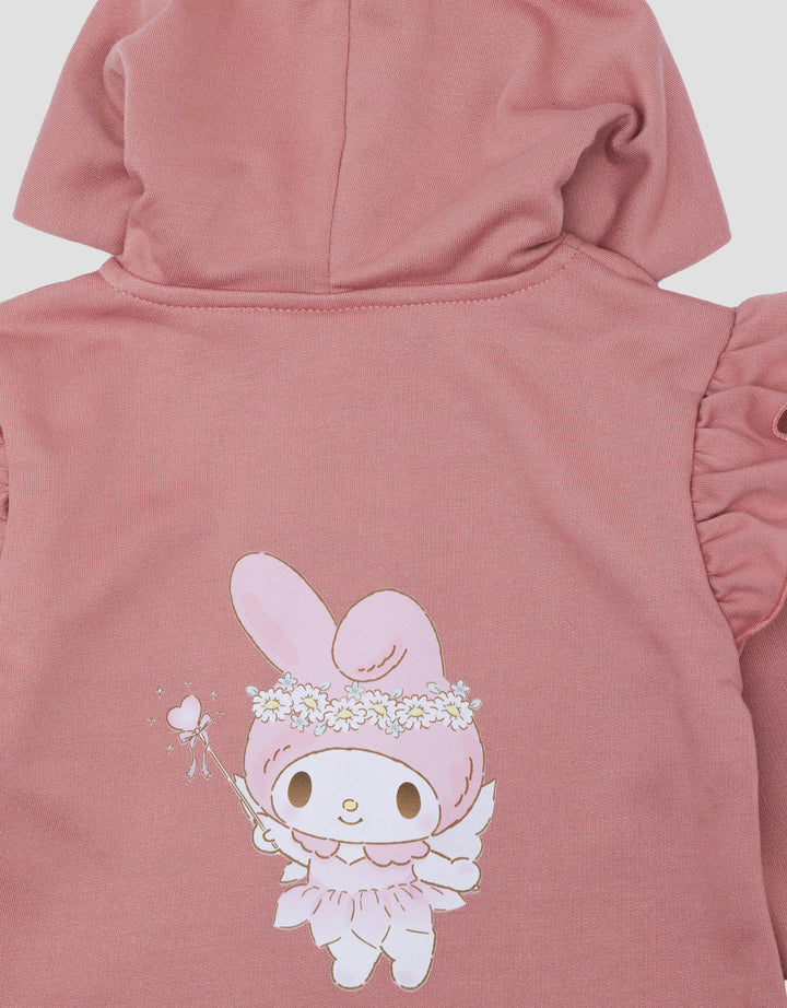 Character My Melody Jaket Hoodie Bayi