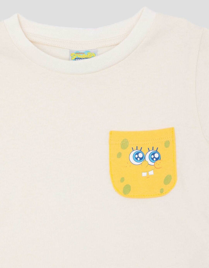 Character Spongebob Pakaian Setelan Bayi