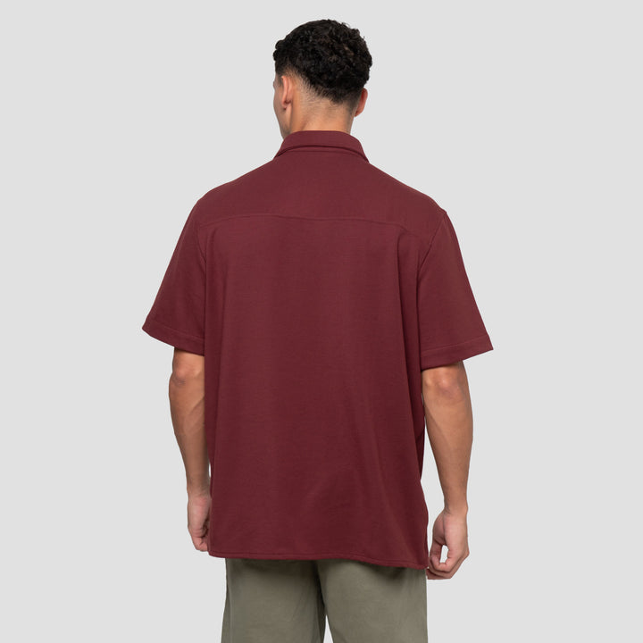 Cole Relax Fitted Knitt Ami Kemeja Pria