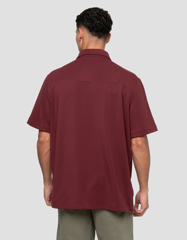 Cole Relax Fitted Knitt Ami Kemeja Pria