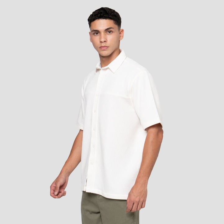 Cole Knitt Cut And Sewn Kemeja Pria