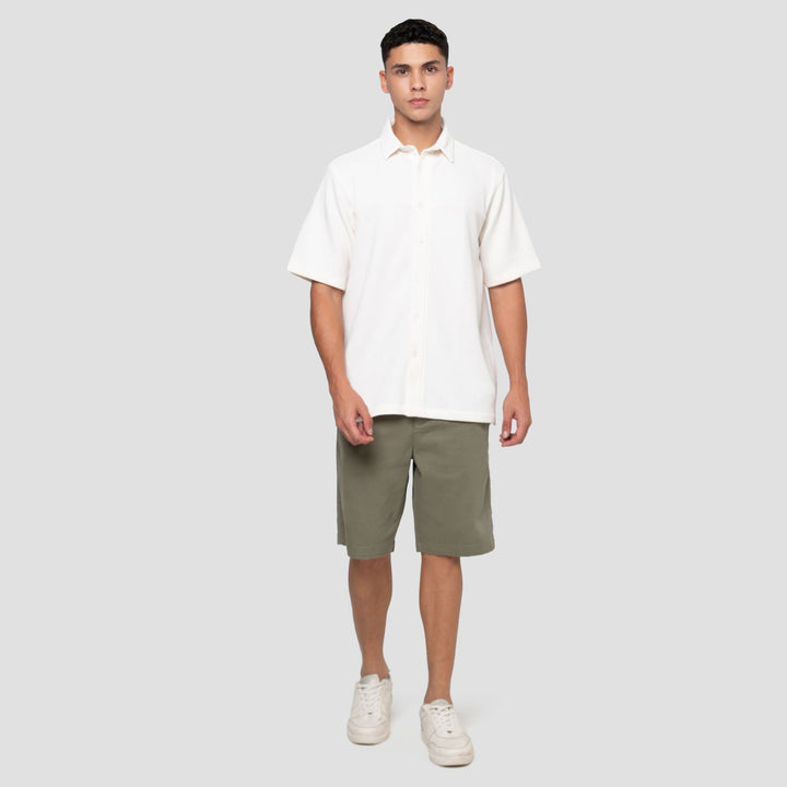 Cole Knitt Cut And Sewn Kemeja Pria