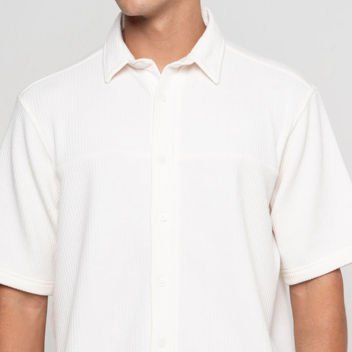 Cole Knitt Cut And Sewn Kemeja Pria