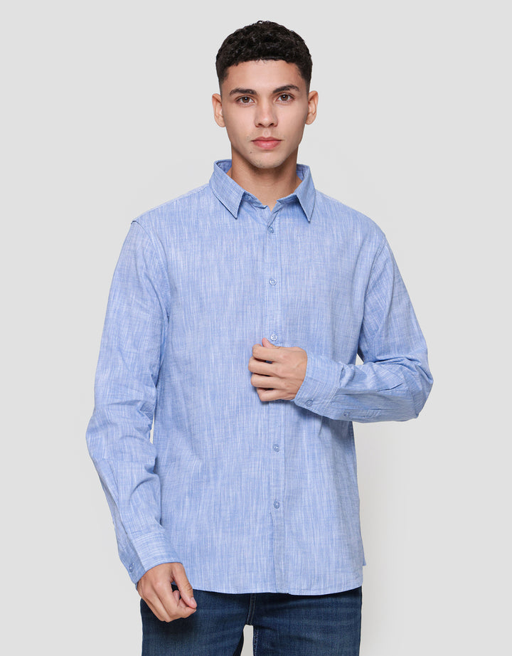 Cole Chambray Kemeja Pria