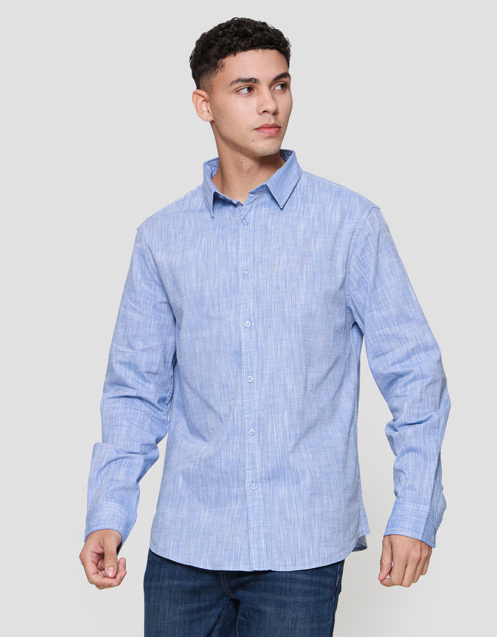 Cole Chambray Kemeja Pria