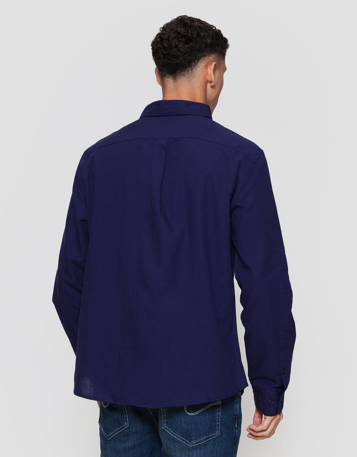 Cole Chambray Kemeja Pria