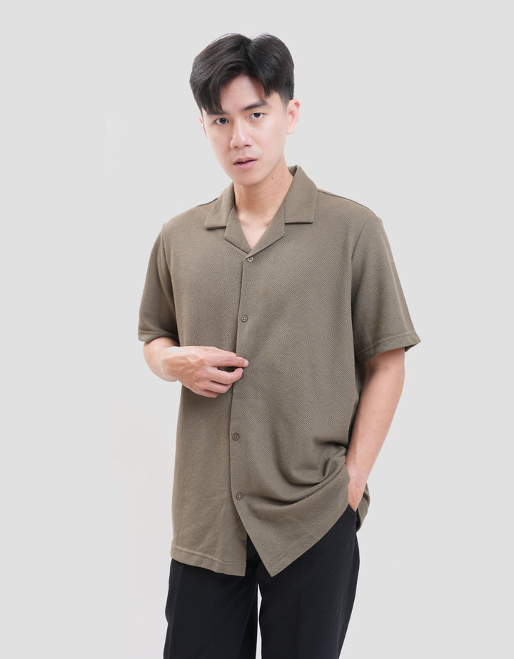 Cole Knitt Relax Kemeja Pria