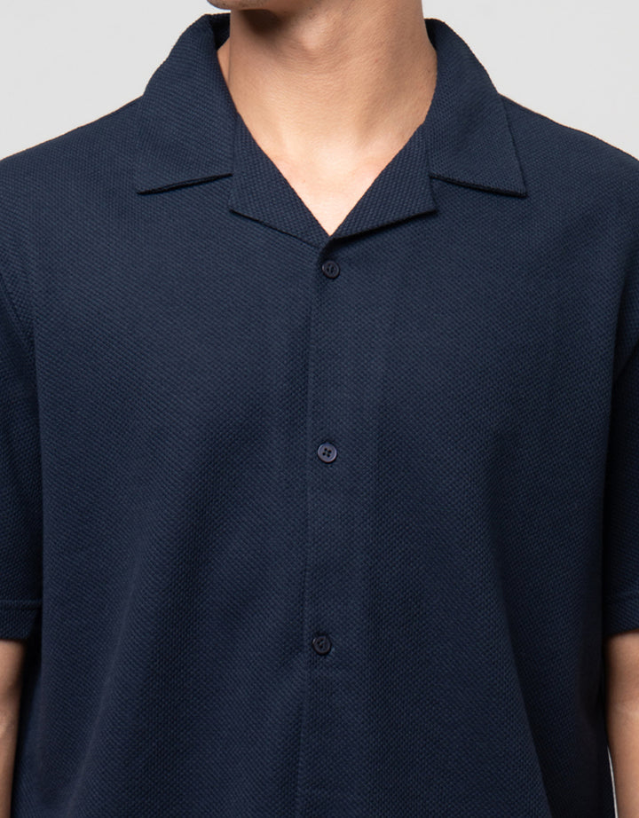 Cole Knitt Relax Kemeja Pria