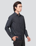 Cole Check Reg Colar Kemeja Pria
