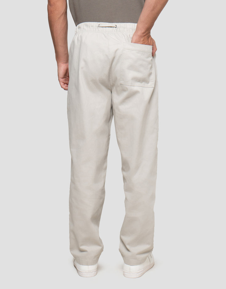 Cole Woven Carrot Drawstring Celana Jogger Pria